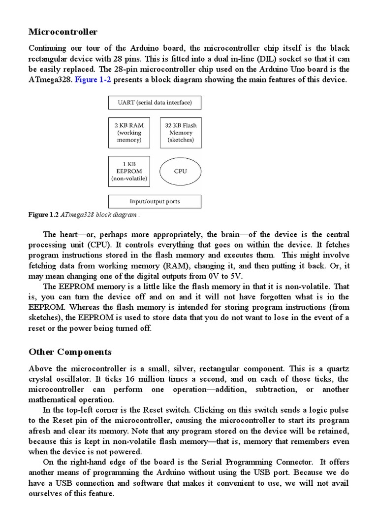 Microcontroller: Figure 1-2 | PDF
