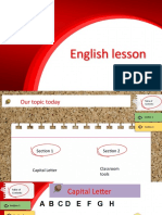 Capital Letter & Classroom Tools