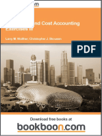 Managerial and Cost Accounting Exercises III