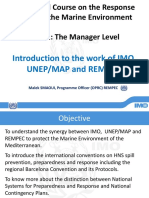HNS Manager Level - 3. The Role of IMO and REMPEC