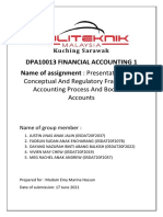 Dpa10013 Financial Accounting 1 Name of Assignment: Presentation (Basic