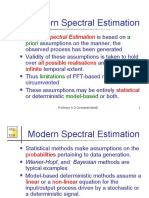 3-Modern Spectral Estimation
