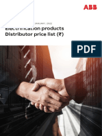 Electrification Products Distributor Price List ( ) : With Effect From 12Th January, 2022