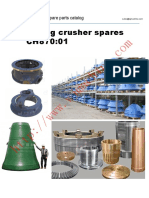 Wujing Crusher Spares CH870:01: Spare Parts Catalog