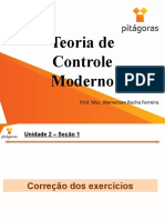 Teoria de Controle Moderno - Aula 5