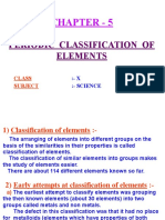 X-5-Periodic classification of elements ppt