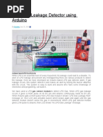 LPG Gas Leakage Detector Using Arduino