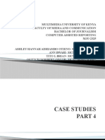 Computer Assisted Reporting Mjo 2325 Case Studies