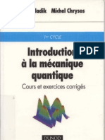 Introduction La M Canique Quantique