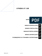 Athena At. Am: Installation Manual Handbuch Manual de Instalacion Manuel D'Installation