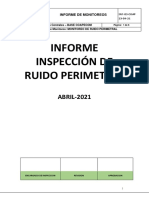 Monitoreo Ambiental 2021