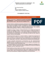 Fichamento Textual Do Artigo: Círculos de Controle de Qualidade (CCQ) Na Indústria de Autopeças