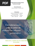 EXPOSICION INFORME PSICOLOGICO