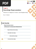 Unit 2:: Knowledge Representation