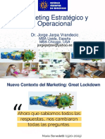3 Marketing Estratégico y Operacional Prof Jorge Jarpa V. EEN Enero 2022