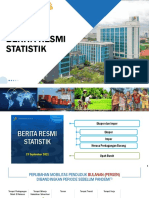 Bahan Presentasi Berita Resmi Statistik (BRS) BPS Pusat TGL 15 September 2021