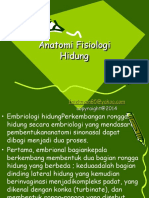 Anatomi Fisiologi Hidung