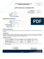 Certificado de Calibracion 2052 Pto-9037