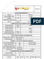 Dati Motoristici: KW (CV) G/min