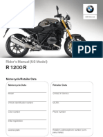 2015+ BMW R1200R Rider's Manual