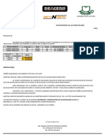 Cotizacion Arq. Giovanni