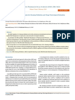 Modern CGMP Requirements For Cleaning Validation and Drugs Toxicological Evaluation