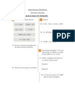 Guia de Repaso Fracciones y Decimales 7mo