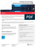 Dec Techniques Informatique Gestion Reseaux PdfBrochure FR