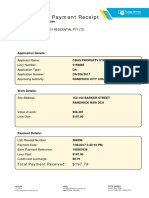 6. Long Service Levy receipt of payment prepared by Long Service Corporation dated 7 June 2017