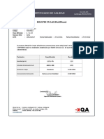 Certificado Calidad Emultex