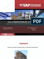Tema: Conservacion de La Energía: Docente: Mg. Ing. Felipe Alejandro Núñez Matta