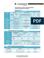 Formato de Informe Prácticas Profesionales 2 AVANCE.