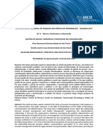 Gestão de Museu. Principios e Processos Na Comunicação