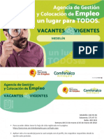 Vacantes Agencia Medellín