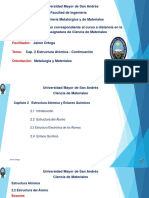 Estructura atómica y distribución electrónica