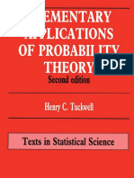 (Texts in Statistical Science) Tuckwell, Henry Clavering - Elementary Applications of Probability Theory - With An Introduction To Stochastic Differential Equations-Chapman & Hall - CRC (2018)