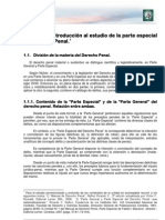 Introducción Al Estudio de La Parte Especial Del Derecho Penal