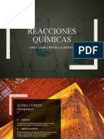 Reacciones químicas