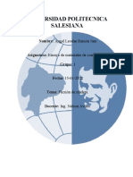 Informe de Flexion de Madera