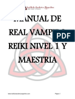 Manual de Real Reiki Vampiro