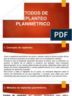 Clase 5 - R. Planimetrico