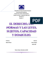 Elderecho, Las Normas y Las Leyes