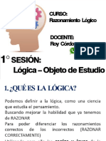 1° SESION - LÓGICA - OBJETO DE ESTUDIO - SA (1)
