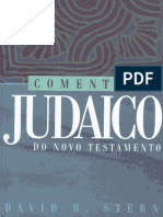 Comentário Judaico Do Novo Testamento - David Stern