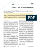 Zirconia Based Catalyst in Heavy Oil Upgrading