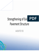 Strengthening of Existing Pavement AASHTO 93 2022