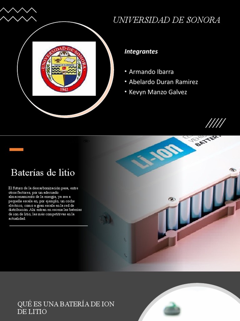 Carga de baterías de litio en serie | PDF | Batería de iones de litio ...