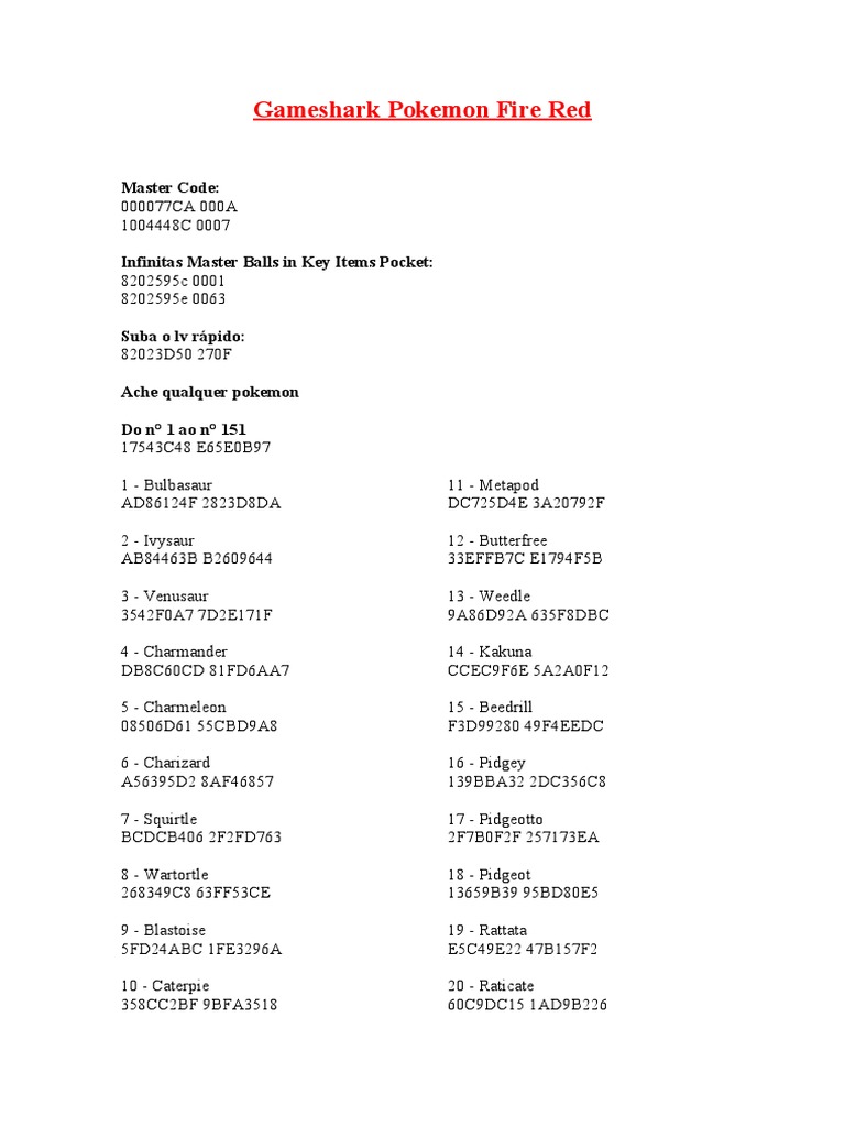 pokemon trading card game cheats gameshark GameShark(TM) Ultimate Codes 2005: BradyGames: 9780744004953 Books Fire Red Gameshark Cheat Codes