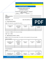 IM1 CC105 - Final Project (2021-2022) Evaluation Sheet