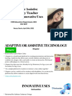 Teacher Productivity Assistive Technology Innovative Uses